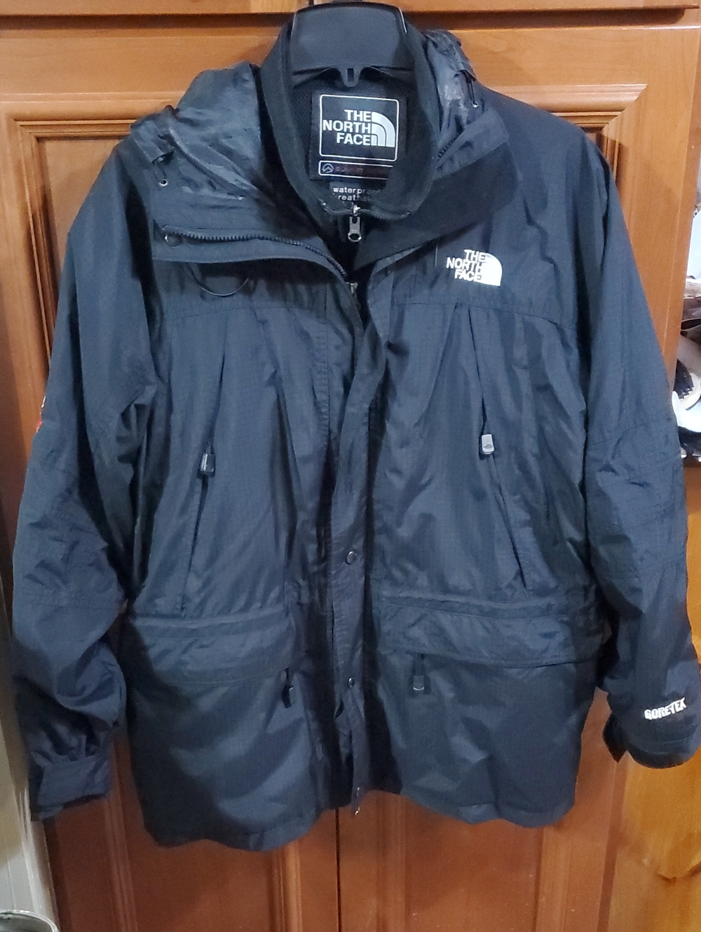 North Face Mens 2in One Summit Series Waterproof Coat